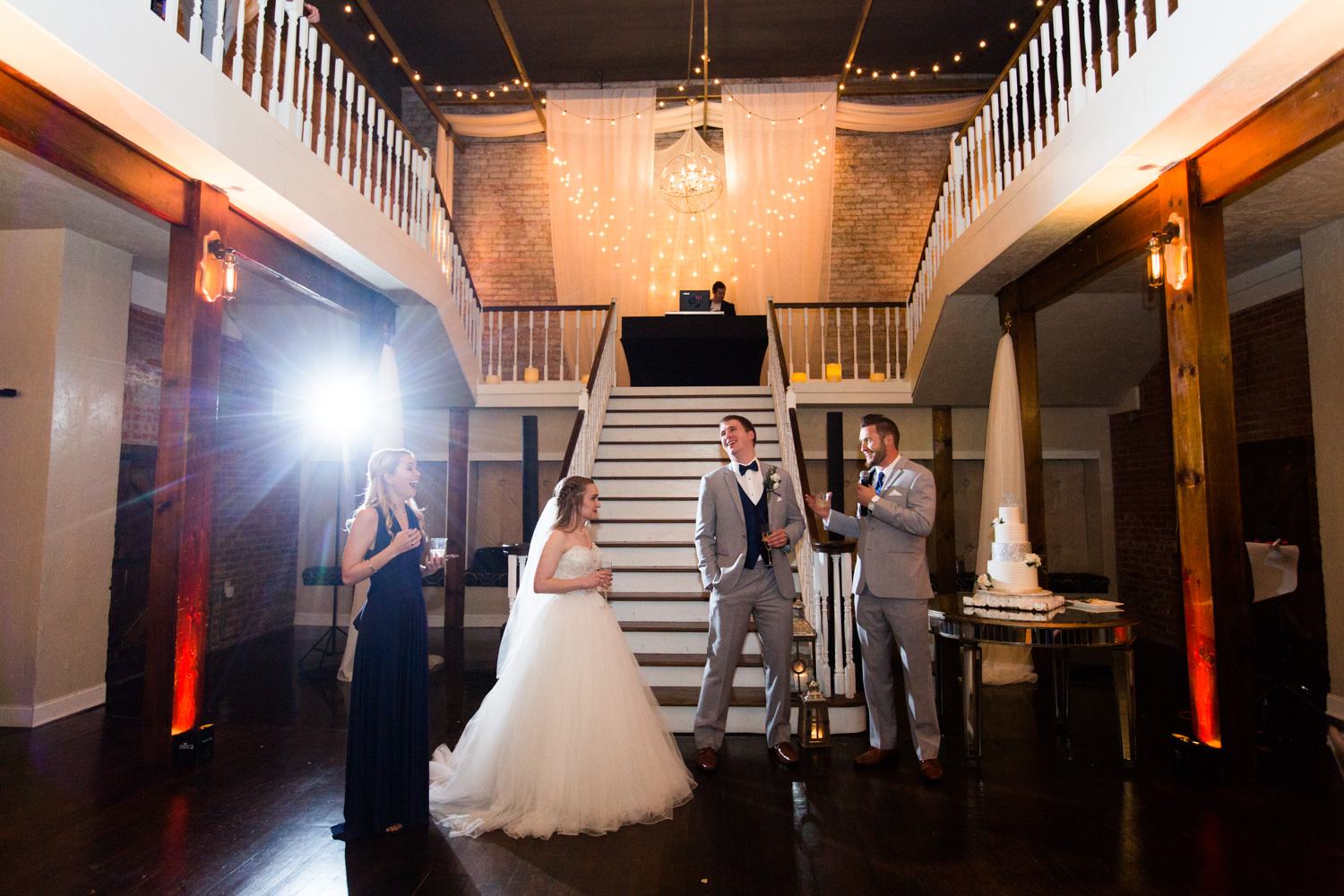 okc wedding photographer norman oklahoma the grand canadian theater first look