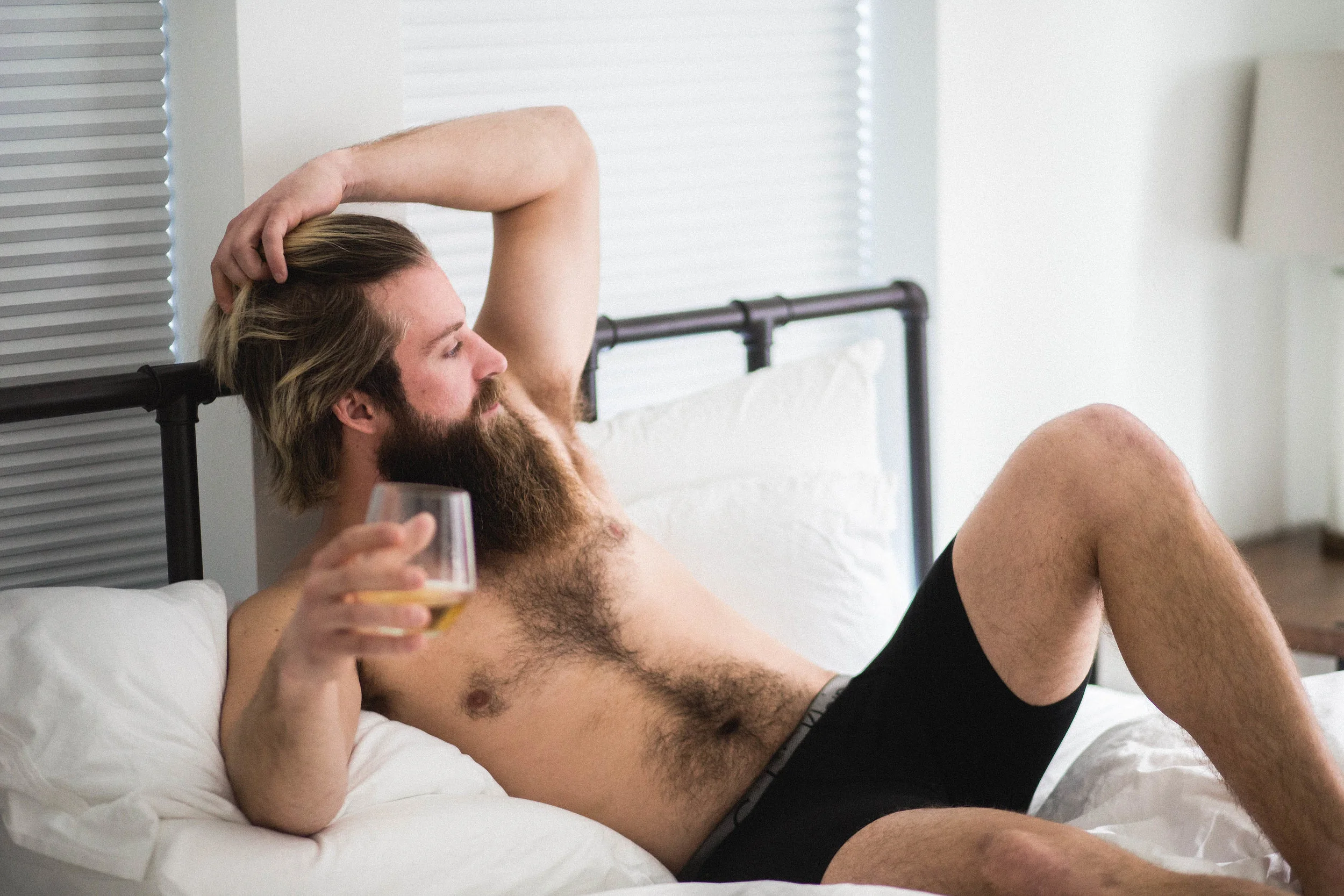 oklahoma boudoir photographer, okc boudoir photography, male boudoir, dudoir, sexy male photos, bathtub photos, bearded guy in bathtub, beard, hairy boy, cigarettes in bathtub, sexy