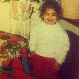 My baby Sister Jasmine posing so confidently with the botched red lipstick application I gave her. I promise I've perfected my application since this picture was taken (ha!)