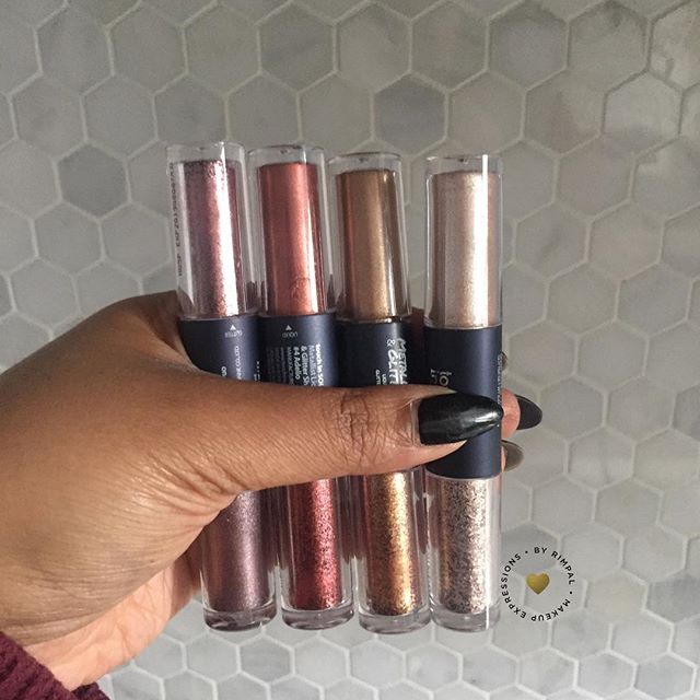 These are the little gems that have revolutionized my glitter/ foil shadow makeup looks ππΎ. By @touchinsolus from Left to Right: Lottie, Adelio, Eldora and Talia . .
.
.
.
.
#rimpalism #makeupexpressions #mebyrimpal #torontomakeupartist #torontomakeup #winnipegmakeupartist #rimpalloves #mua #makeup #toronto #foiledshadow