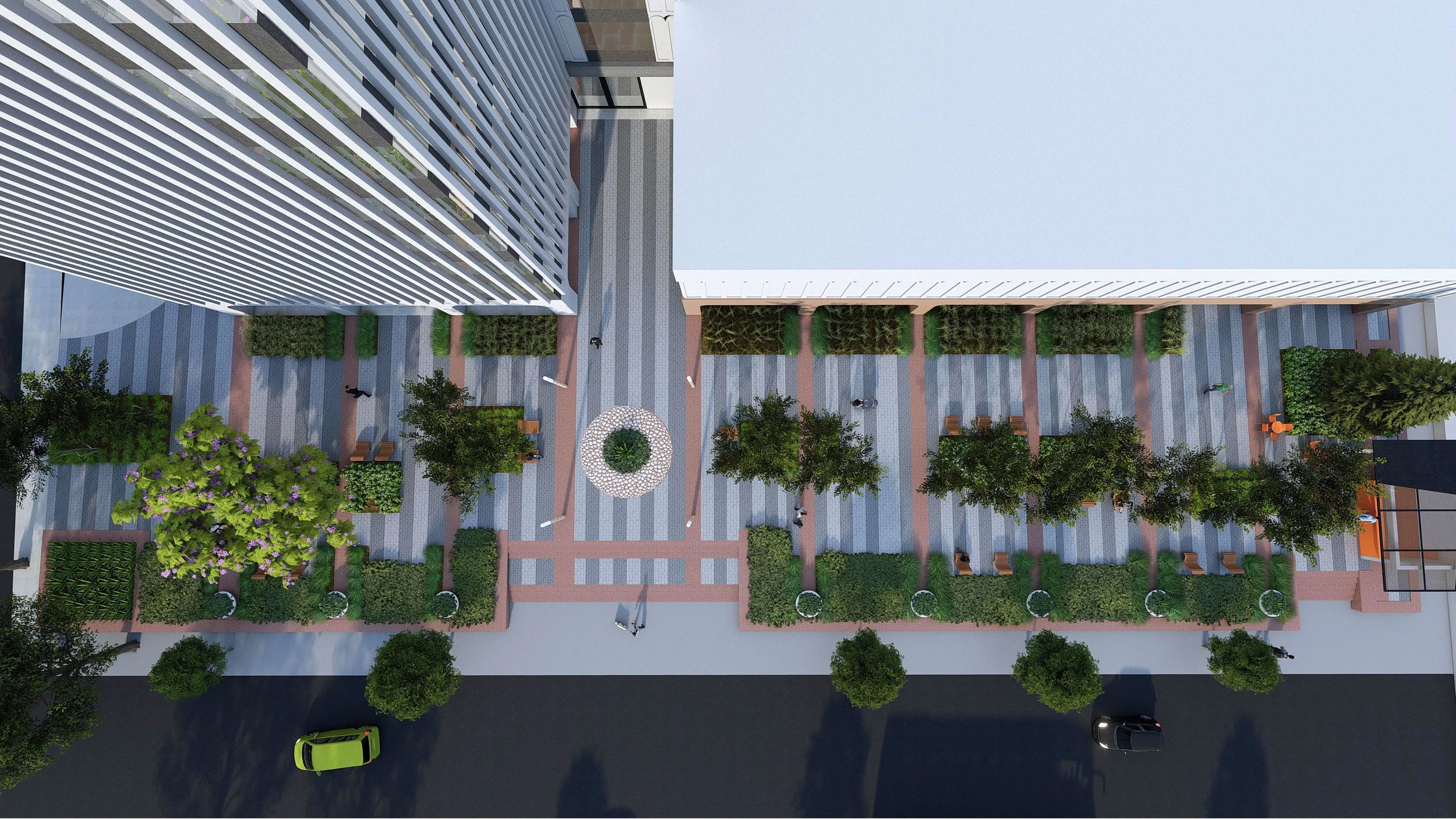 3D Rendering - Aerial View