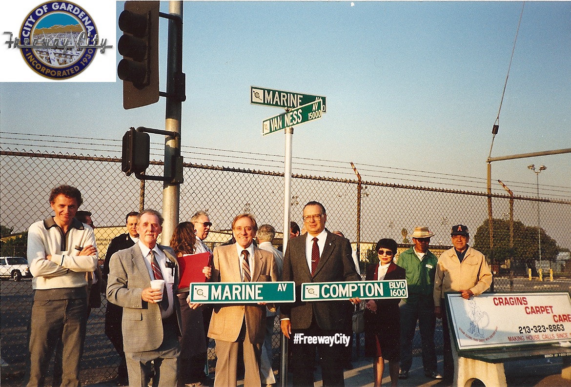COMPTON BLVD BECOMES MARINE AVE (1989)