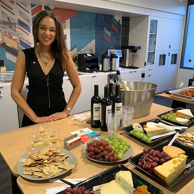 Wines for blockchain investors/curious! #winenot
.
.
.
Thanks lovely @britswine for your #sommelier expertise in pouring and pairing our wines with #cheese (s)! .
.
#Wine &amp; #blockchain #vineyard owners with day jobs. Choose our wines for your nex