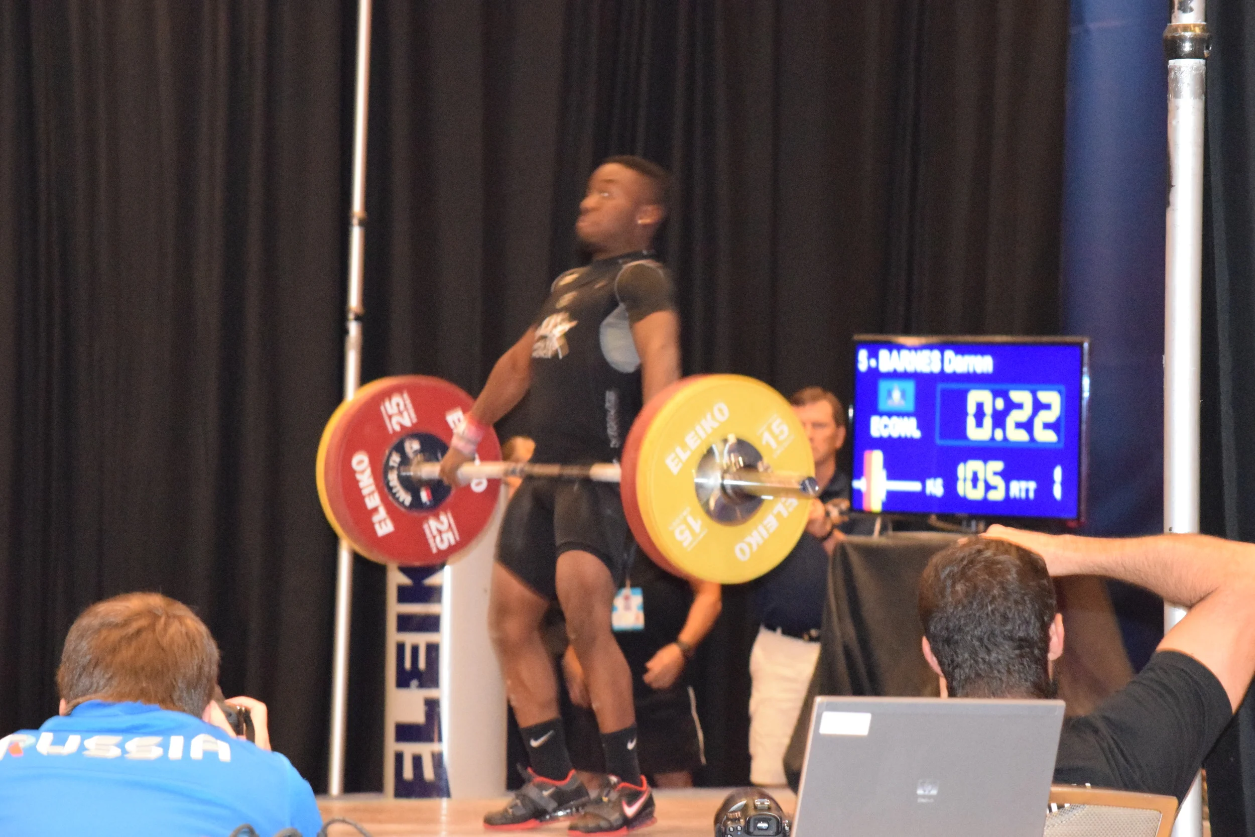 RESULTS OF THE MEN'S ADVANCED LEAGUE COMPETITION MEET 1