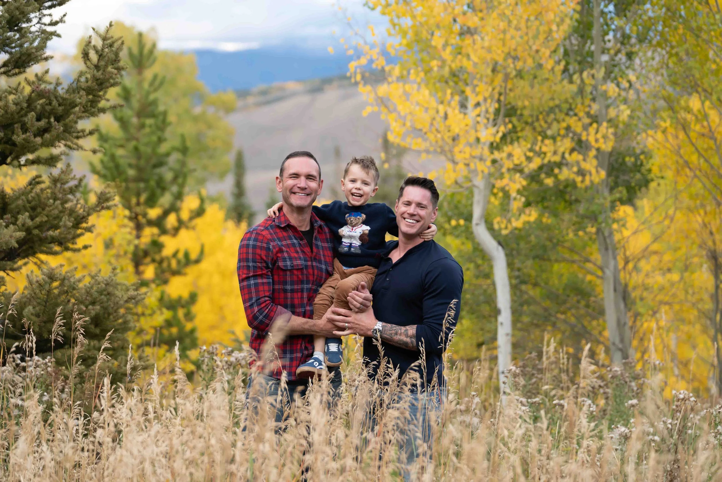 Colorado Fall Family Portrait