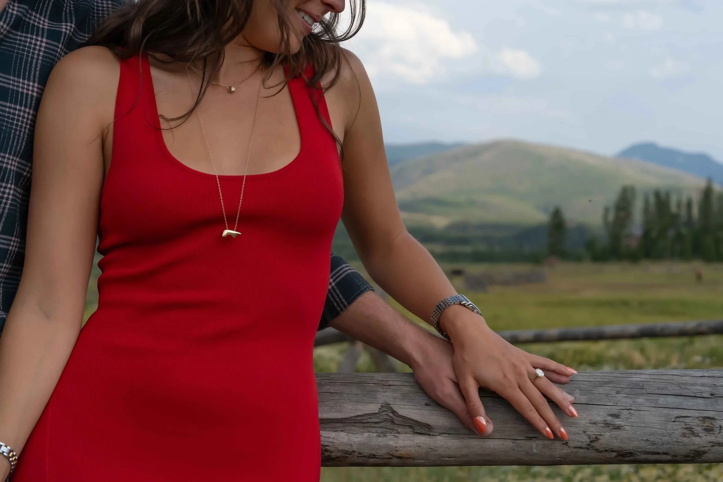 Devils Thumb Ranch Engagement Photography