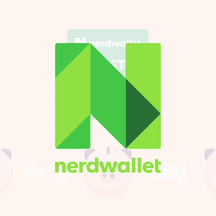 NerdWallet logo with green geometric letter N and the word 'nerdwallet' below it.