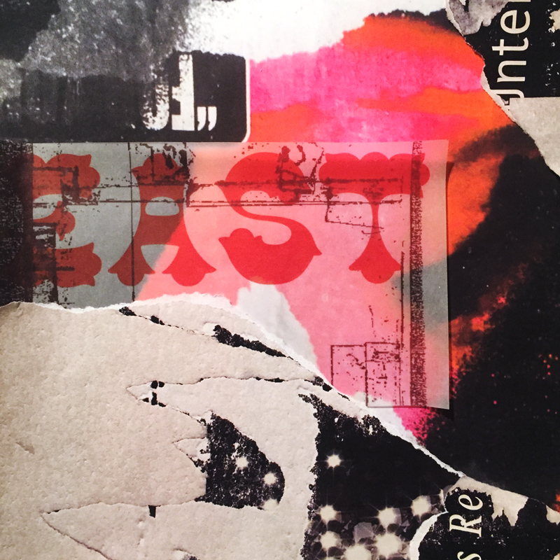 Abstract collage - work in progress