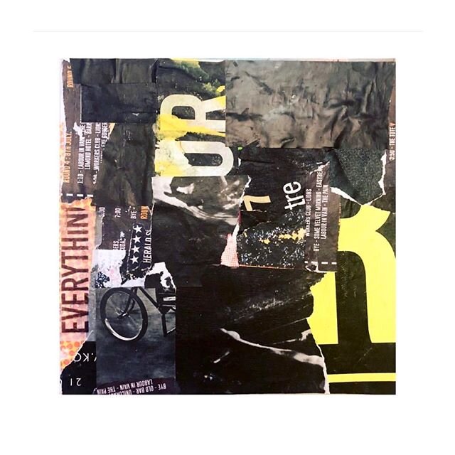 Mixed-media on board, 2018
.
.
.
.
.
#mixedmedia #collage #collageart #type #typography #abstract #abstractart #contemporaryart #urbanart #melbourneartist #collagecollectiveco #mixedmediaart #graphicdesign #abstractcollage #artwork #collageartist #da