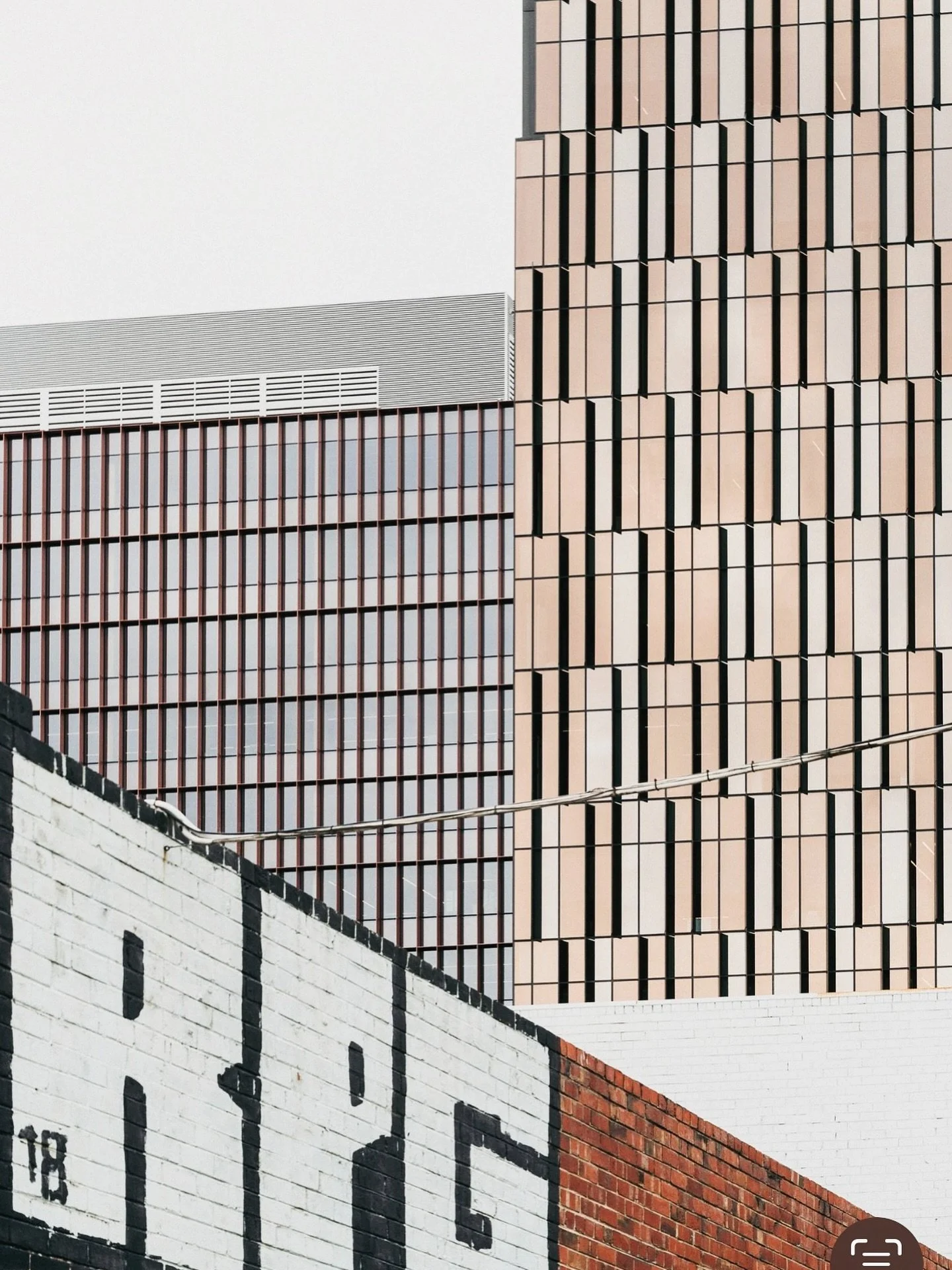 Collingwood, where old and new facades collide &mdash; painted brick walls layered with history stand against the sharp lines of contemporary glass. A streetscape that tells the story of change while holding onto character.

From my Hidden North exhi
