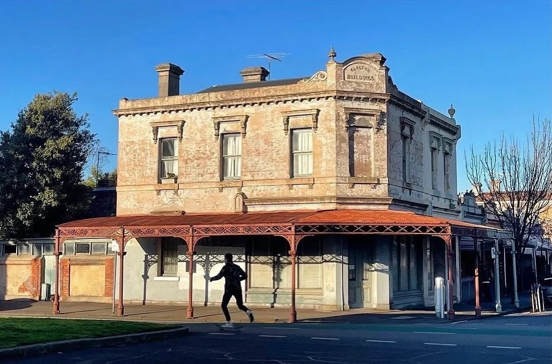 There&rsquo;s something about this corner &mdash; the worn brickwork, the stillness of early light, and that fleeting motion of someone passing through.

Captured during lockdown, it&rsquo;s a quiet reminder of how much and how little changes in our 
