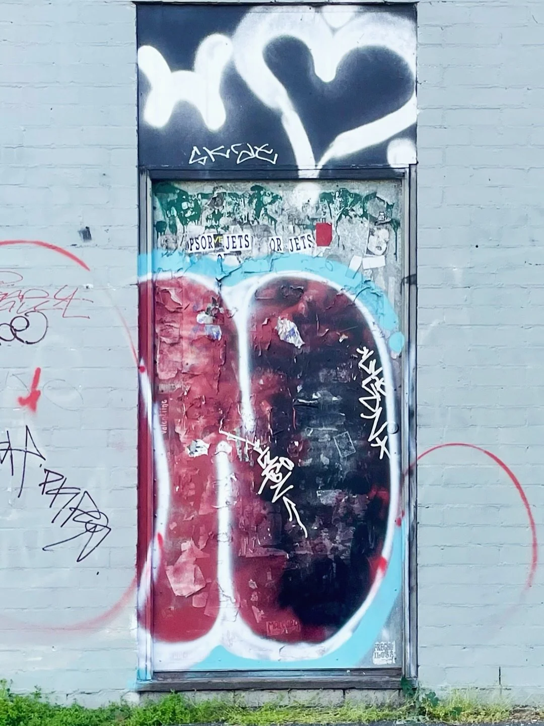 The inner north doesn&rsquo;t renovate its doors. It just adds more layers.

Peeling timber. Wrought iron scrollwork going slowly to rust. A boarded-up entrance that&rsquo;s accumulated ten years of tags, paste-ups and paint.

I&rsquo;ve started noti