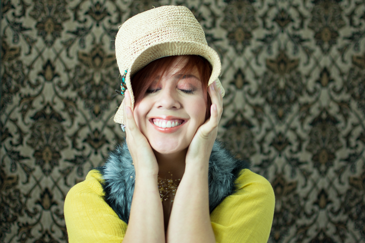 Sonia was up for some fun and enjoyed playing with the hat- A simple accessory that showed her beautiful personality.