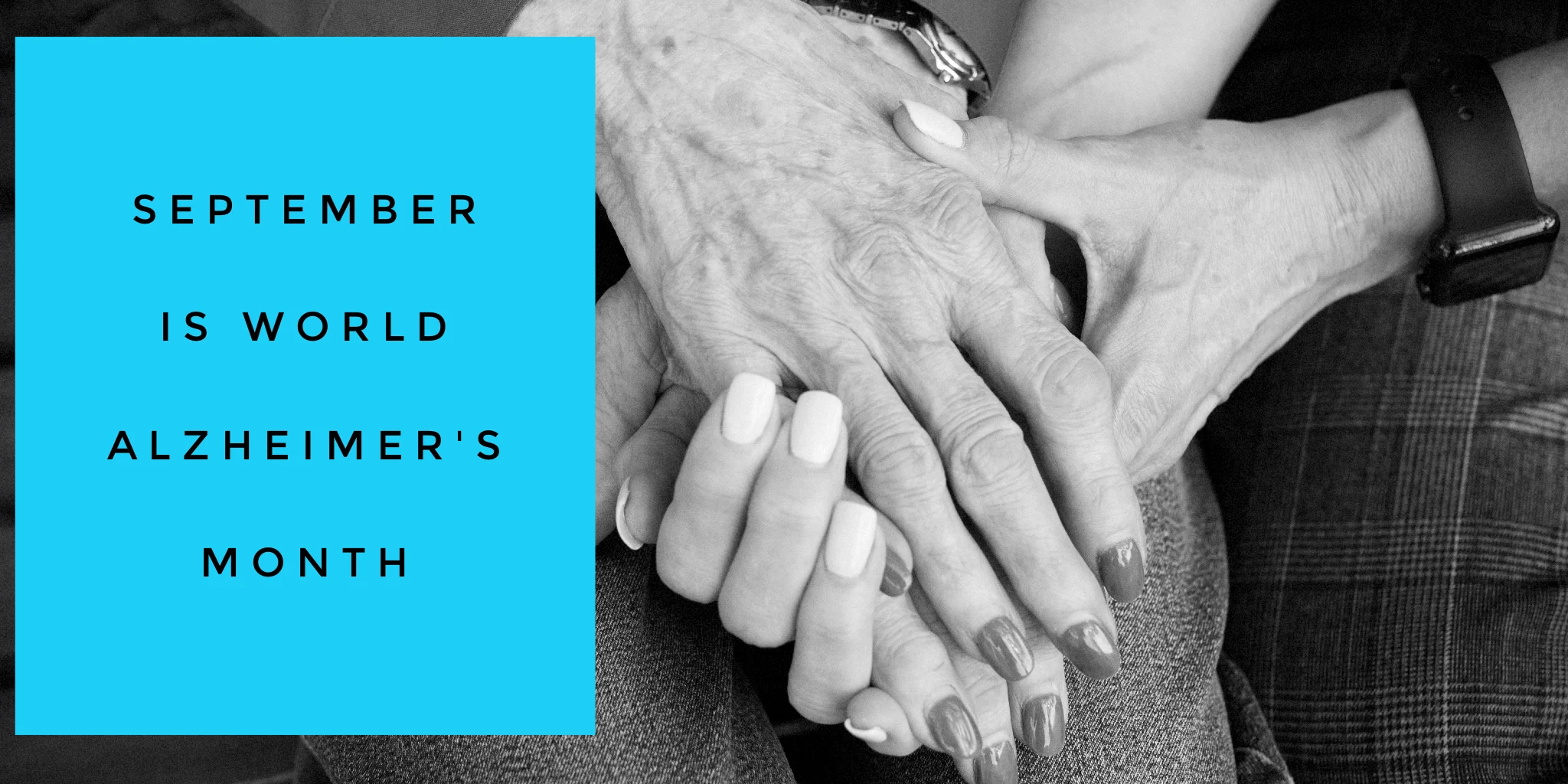 Most posts on my social media accounts will be focused on raising awareness of Alzheimer's and other dementias.