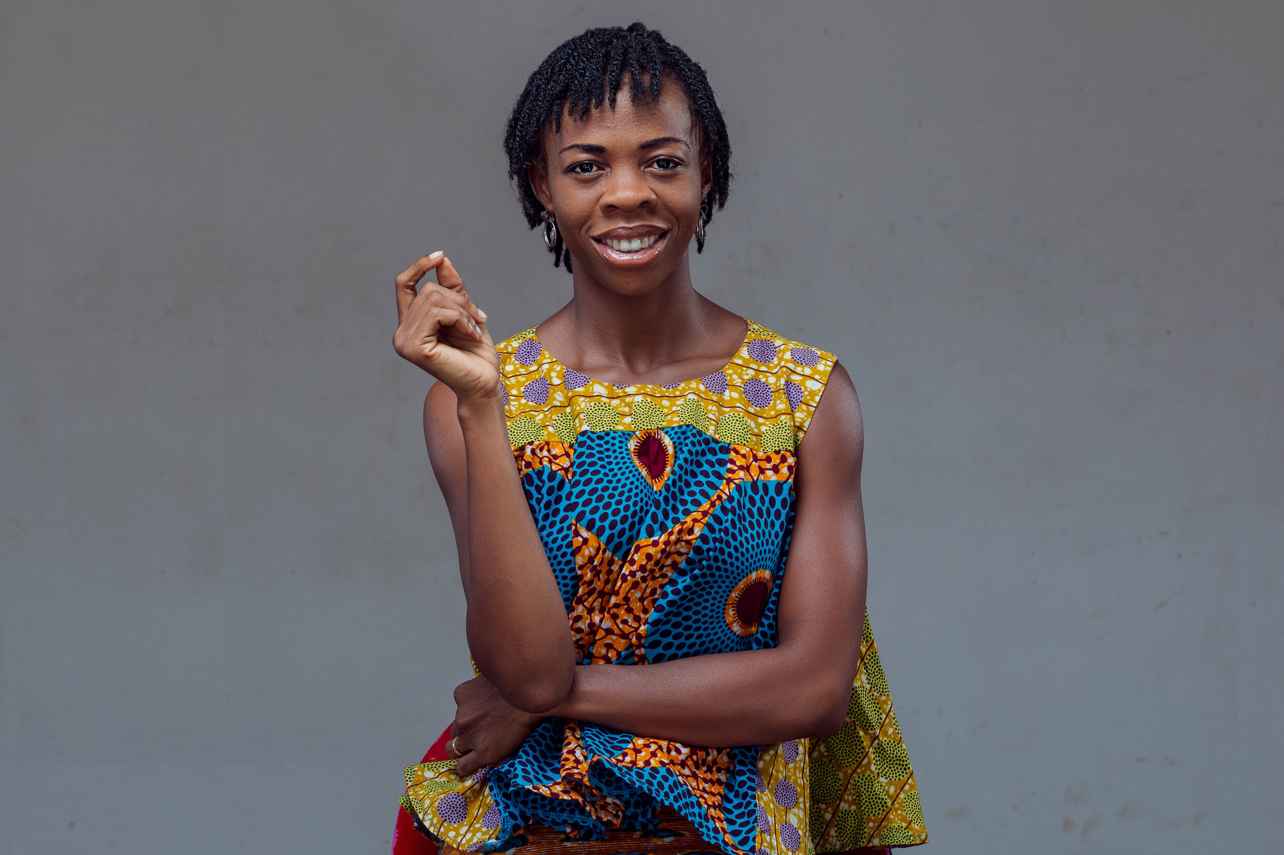Vivian Boateng operates VDF, a children's dance &amp; drama platform in Ghana