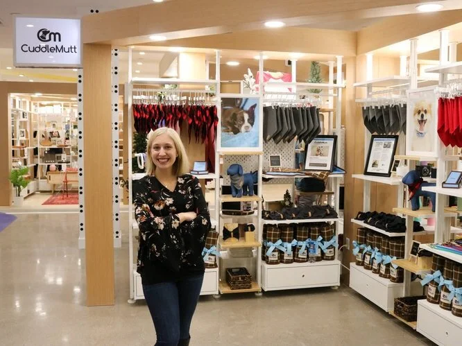 Kristen Farris founded a vegan dog accessory brand with stylish bandanas, blankets, collars &amp; scarves