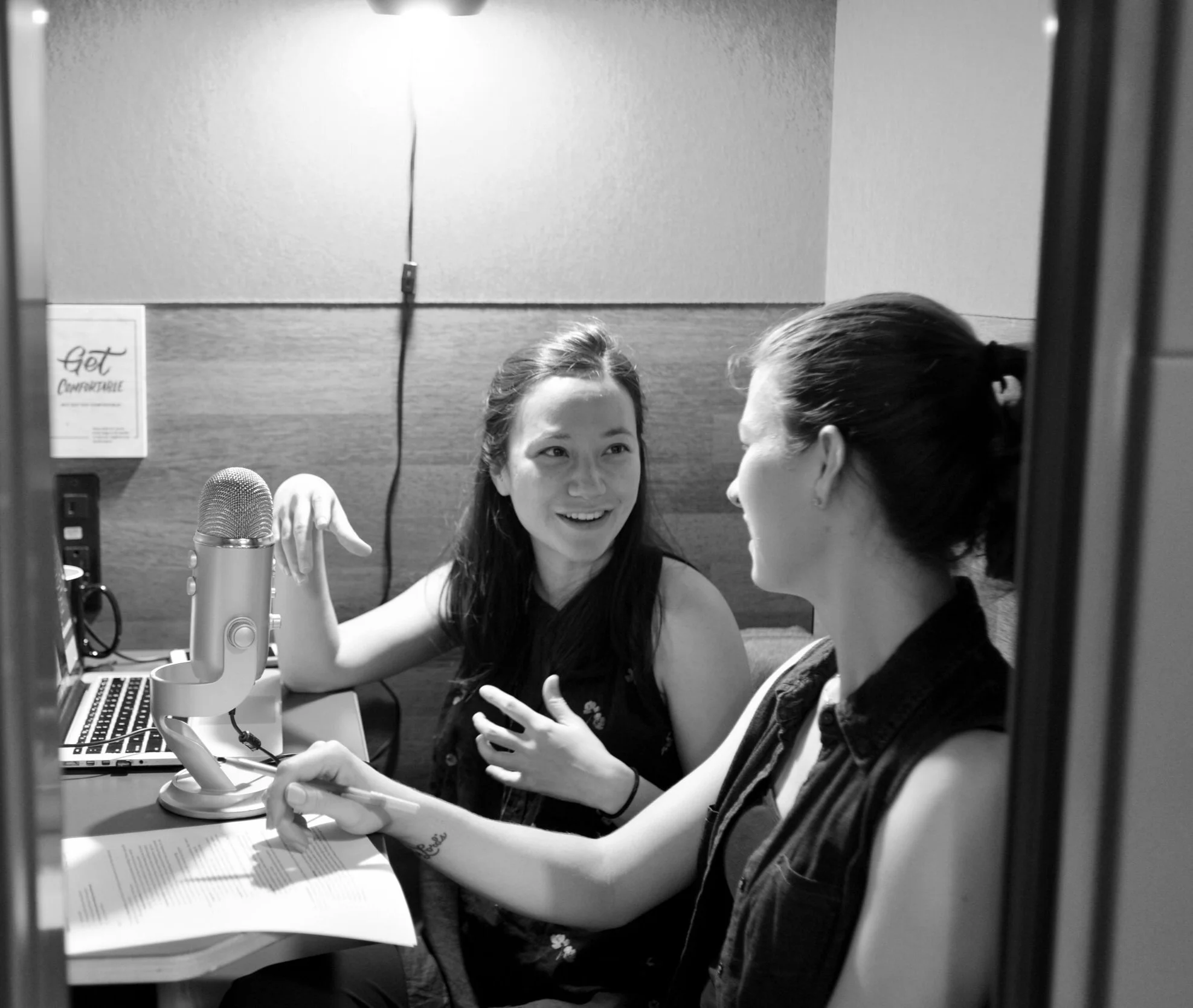 Mara Measor &amp; Bianca Van Der Meulen run a one stop branding shop in Harlem, NYC