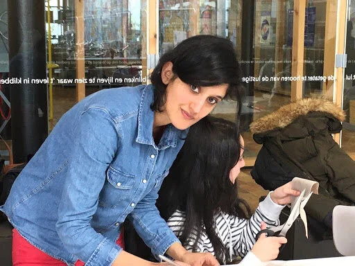 Olu Vandenbussche is promoting slow textiles through projects, workshops and my own line of sustainable fabrics