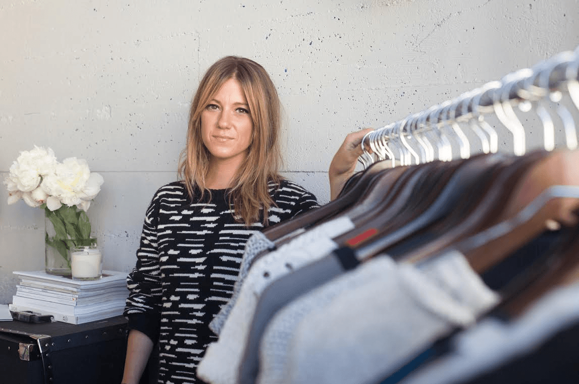 Kathryn Mc Carron helps women feel confident, sexy and cool through with her luxury knitwear line