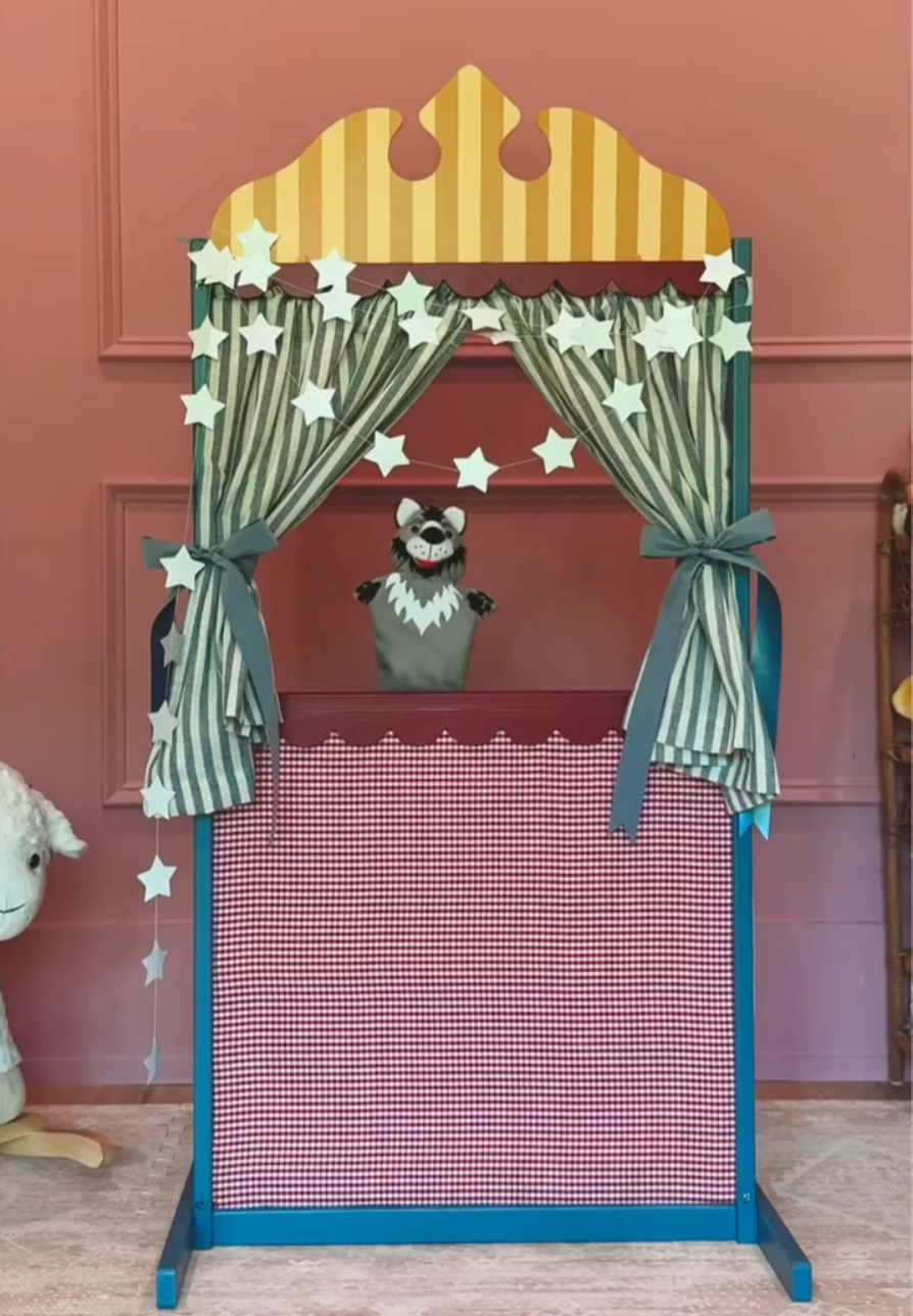 Puppet Show Theater DIY Makeover
