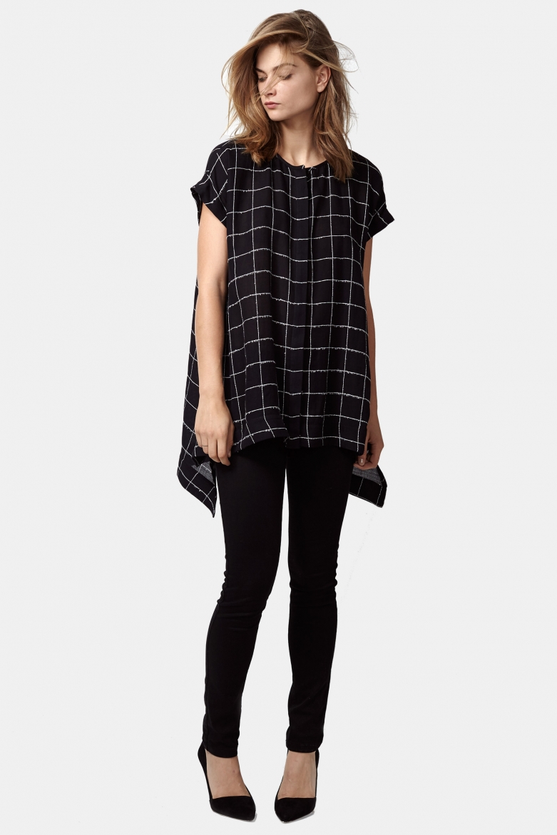 The Icicle Tunic is a style that can be worn alone or with a long sleeve turtleneck layered underneath – it’s been a bestseller this season! 