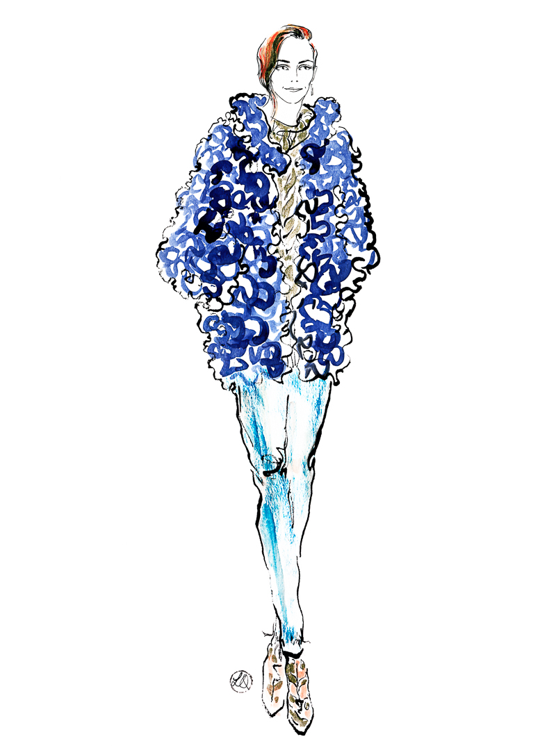 "This outfit is the epitome of my fall/winter style! Cozy, quirky and classic. When it is cold outside you can’t see what is under your coat, so I love taking a basic outfit (jeans and a sweater) and dressing it up with a funky coat!" Check out Hillary France, our co-founder and CEO's weekly letters here.