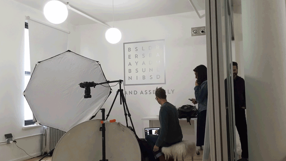 A little closer to home we also turned the Square into a studio for a fun e-commerce shoot!