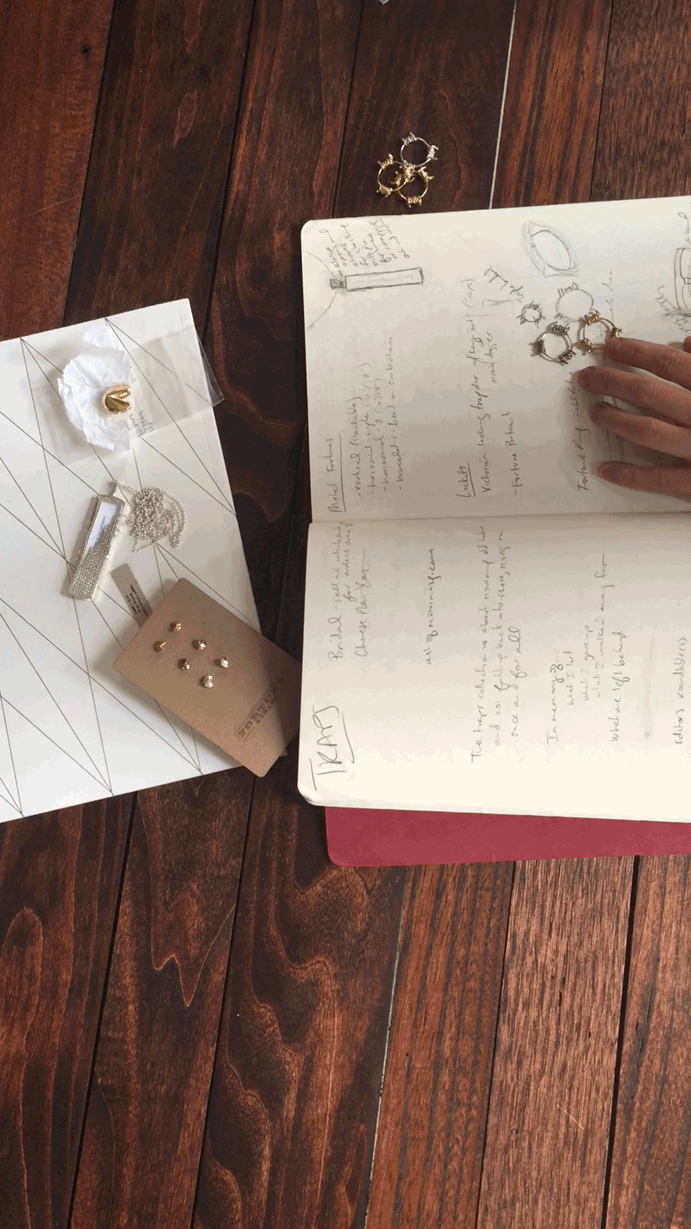 Gretel Going of Fortune & Frame shared a sneak peek into her design process. We're sharing more from our sit down with her next week here on The Assemblist! 