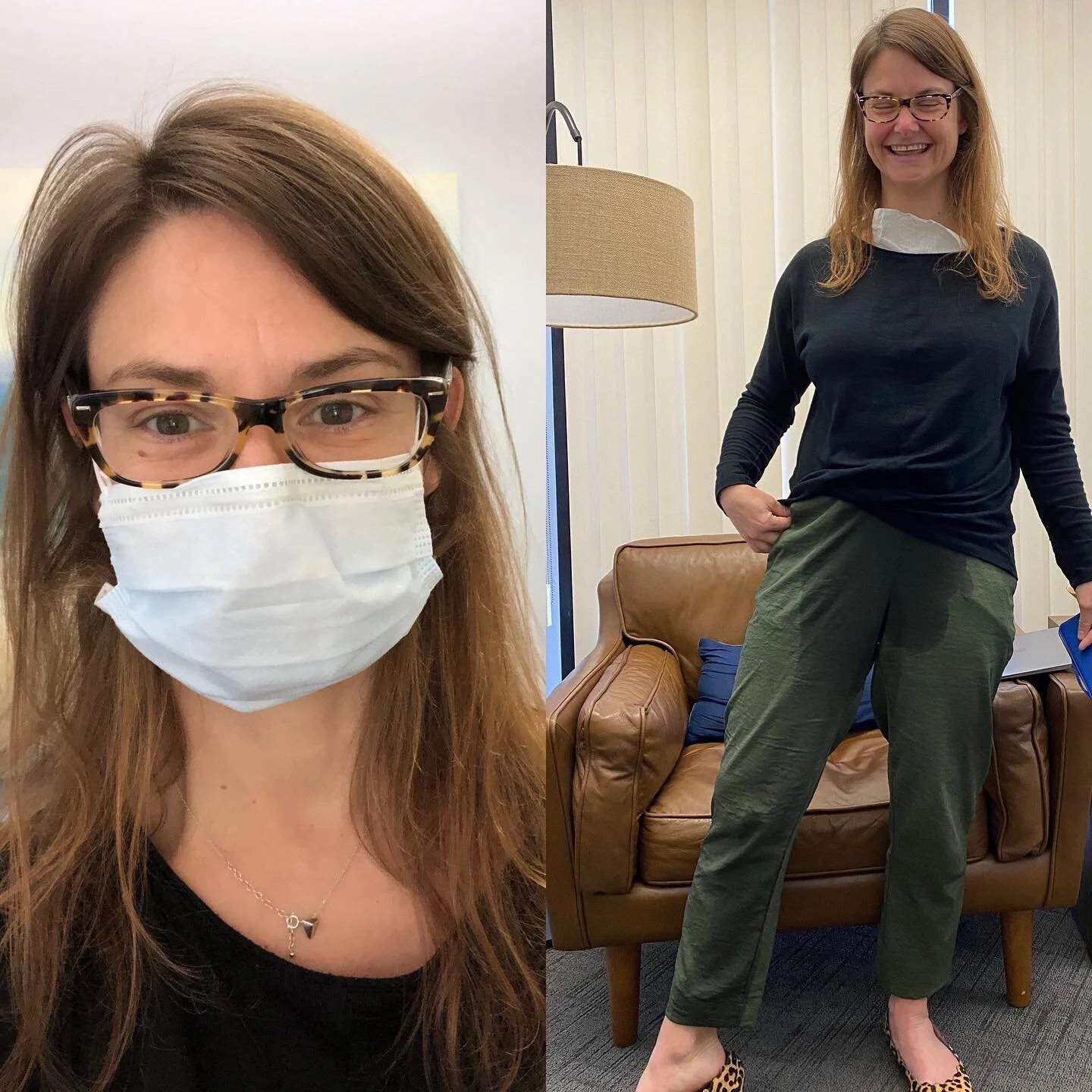 Oh it was one of those days! 
I was trying to take my mask off with a cup of water in my hand and dumped the entire cup down my shirt and pants. 
Proud of our BOLD Health team still showing up and taking care of our patients 
#howdoyoucovid #BOLDHeal