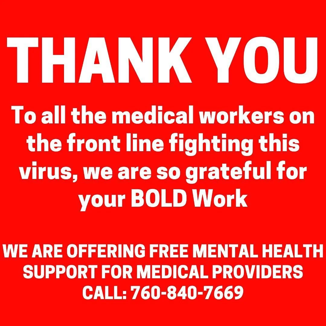 At BOLD Health we realize we are on the second line - right behind the physicians caring for the world&rsquo;s physical ailments we are here to support mental health and addiction needs that have skyrocketed during this crisis. As a Family Medicine d