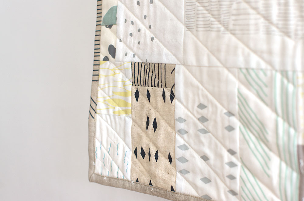 One of Leslie's beautiful freeform quilts. Photo by Susan Fitzgerald.