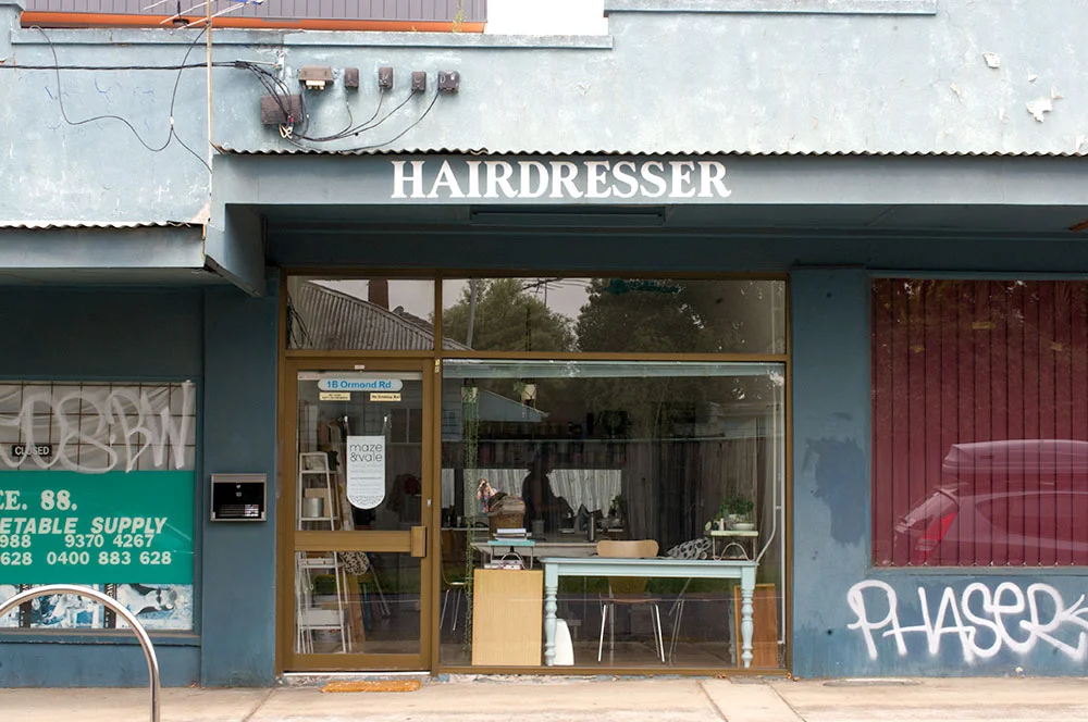 The studio's exterior. Photo by Susan Fitzgerald.