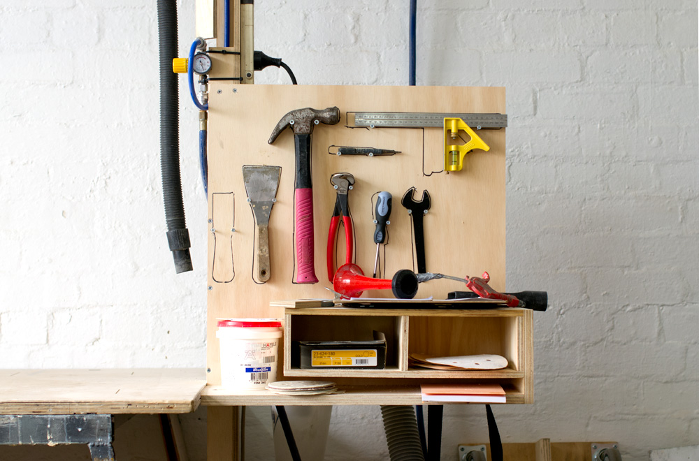 Tools of the trade. Photo by Susan Fitzgerald.