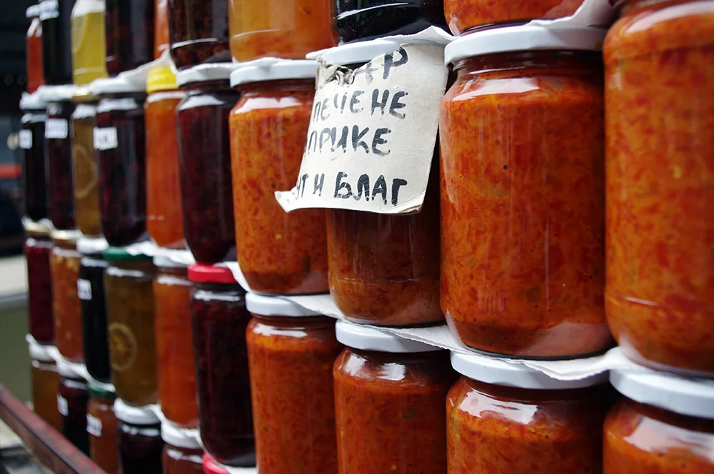 I'm now obsessed with preserving things, probably because I saw this in Serbia