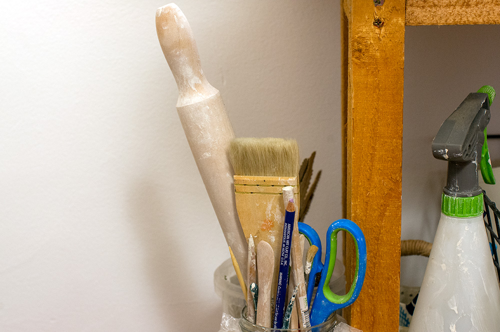 More tools of the trade, for ceramics. Photo by Susan Fitzgerald.
