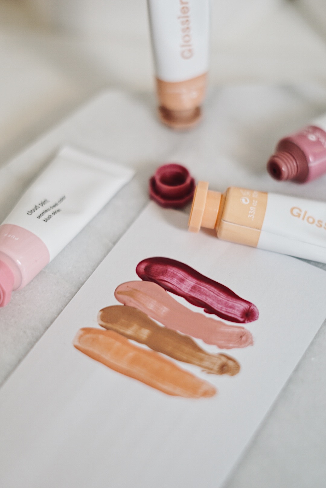 Glossier Cloud Paint Review + Swatches — C H Y