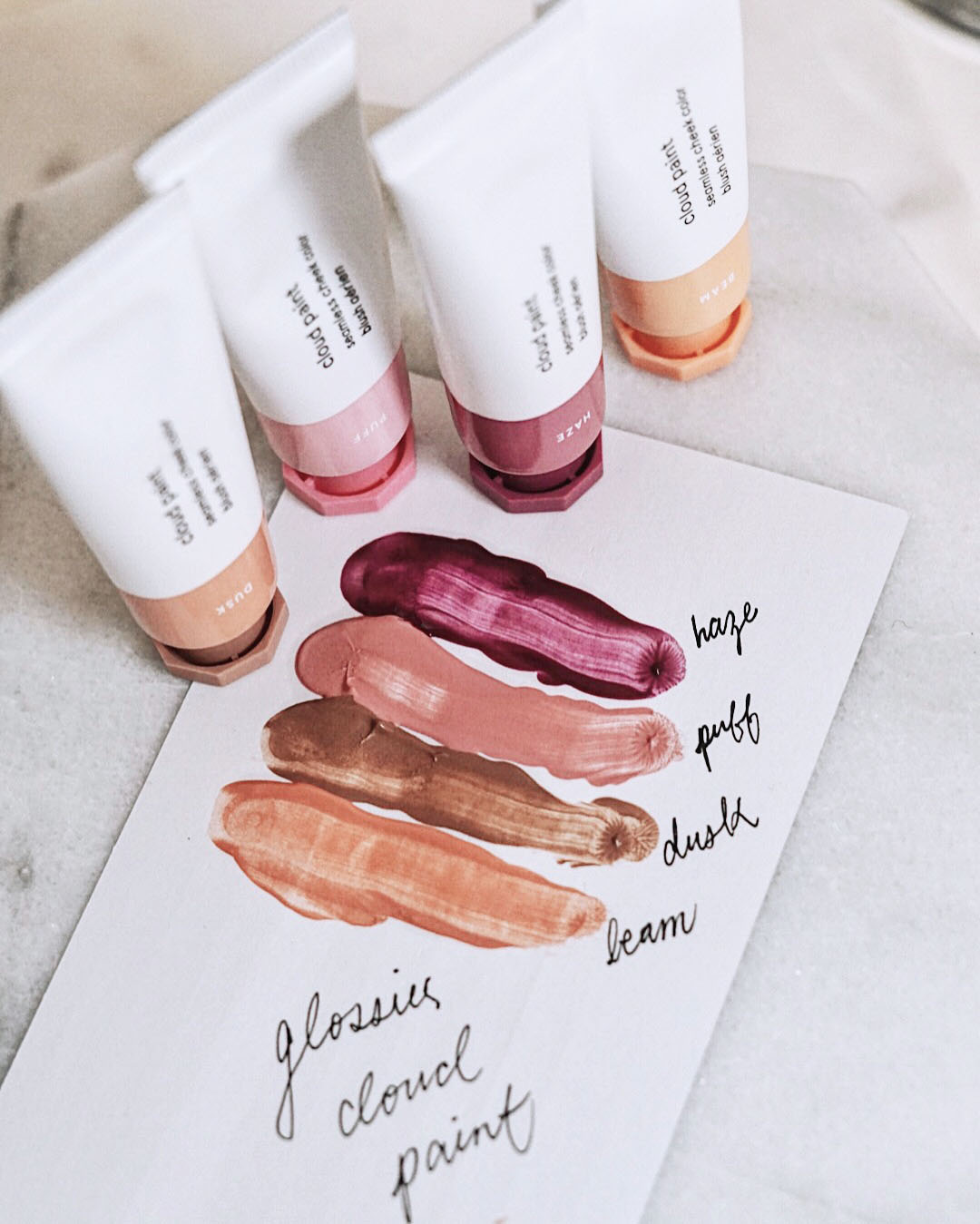 Glossier Cloud Paint | Review + Swatches — C H Y