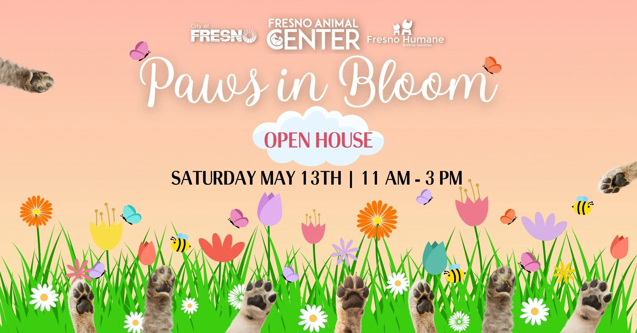 Paws in Bloom: Open House