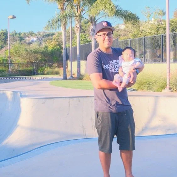 Vincent's First Skatepark Visit