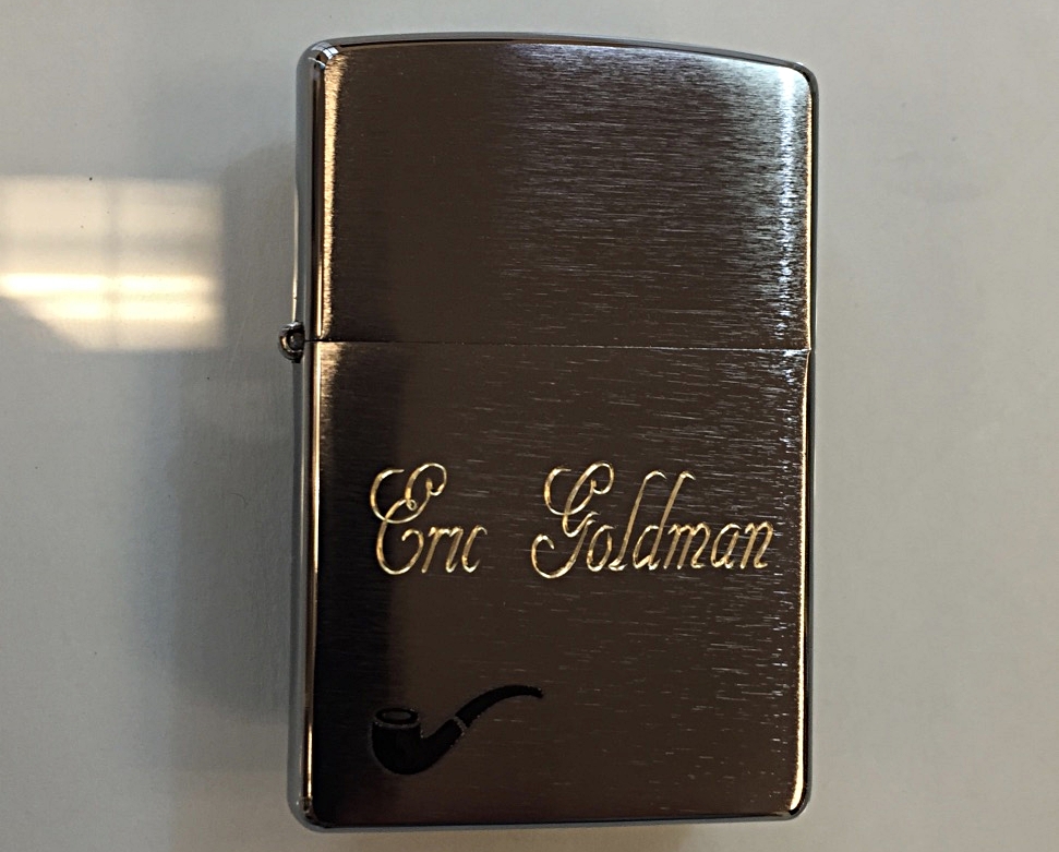 hand engraved lighter with name