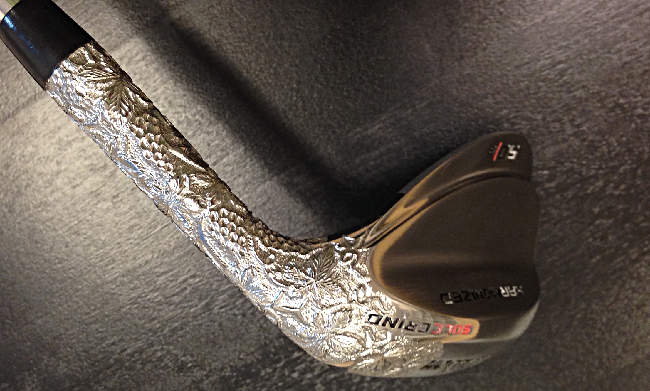 custom hand engraved golf club