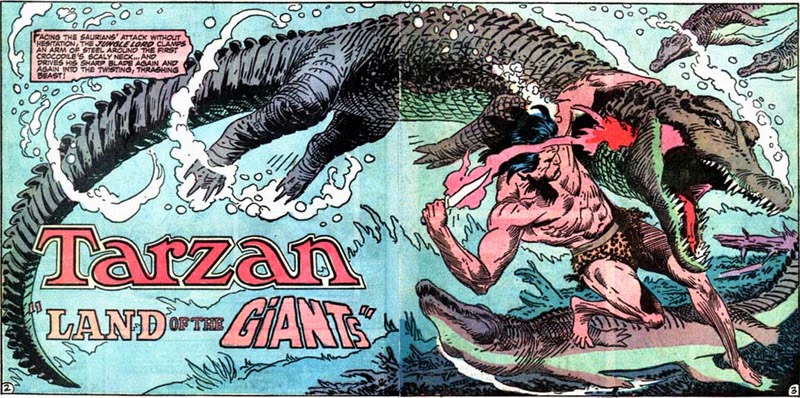 There will be croc tonight! Tarzan #211.