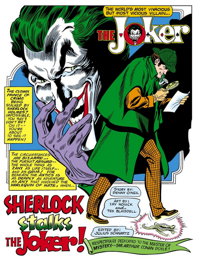 Irv Novick, in comics since 1940, was one of the go-to Batman illustrators in the 60-80s. Nice guy to, one of those it-was-just-a-job Golden Age guys who did the work, solidly and on time.
