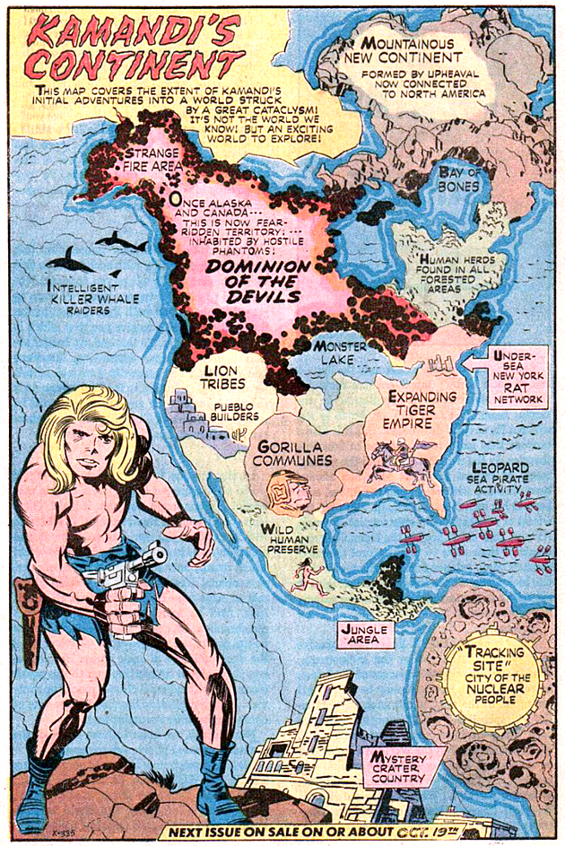 The World of the Great Disaster, the World of Kamandi.