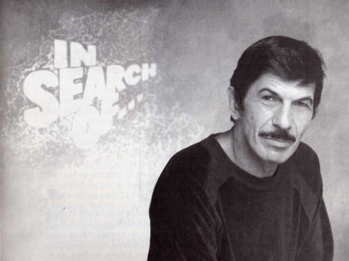 Leonard Nimoy, host of the series ‘In Search Of’, Rod Serling was unavailable due to being deceased. Or was he..?