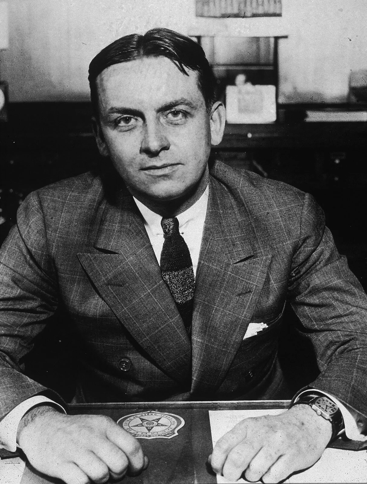 Eliot Ness, Prohibition Agent, American legend.