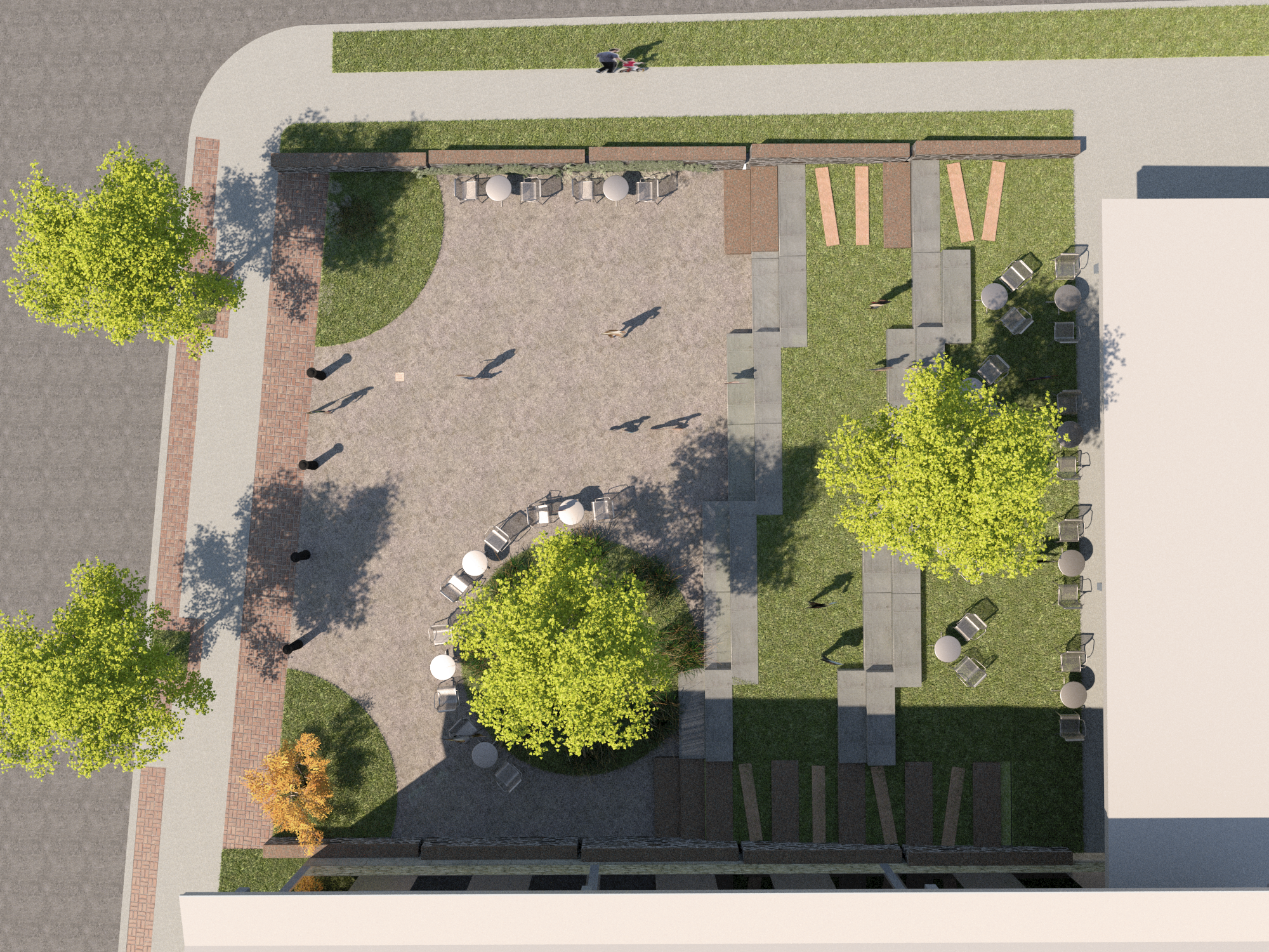 Baldwin Public Library Court Restoration