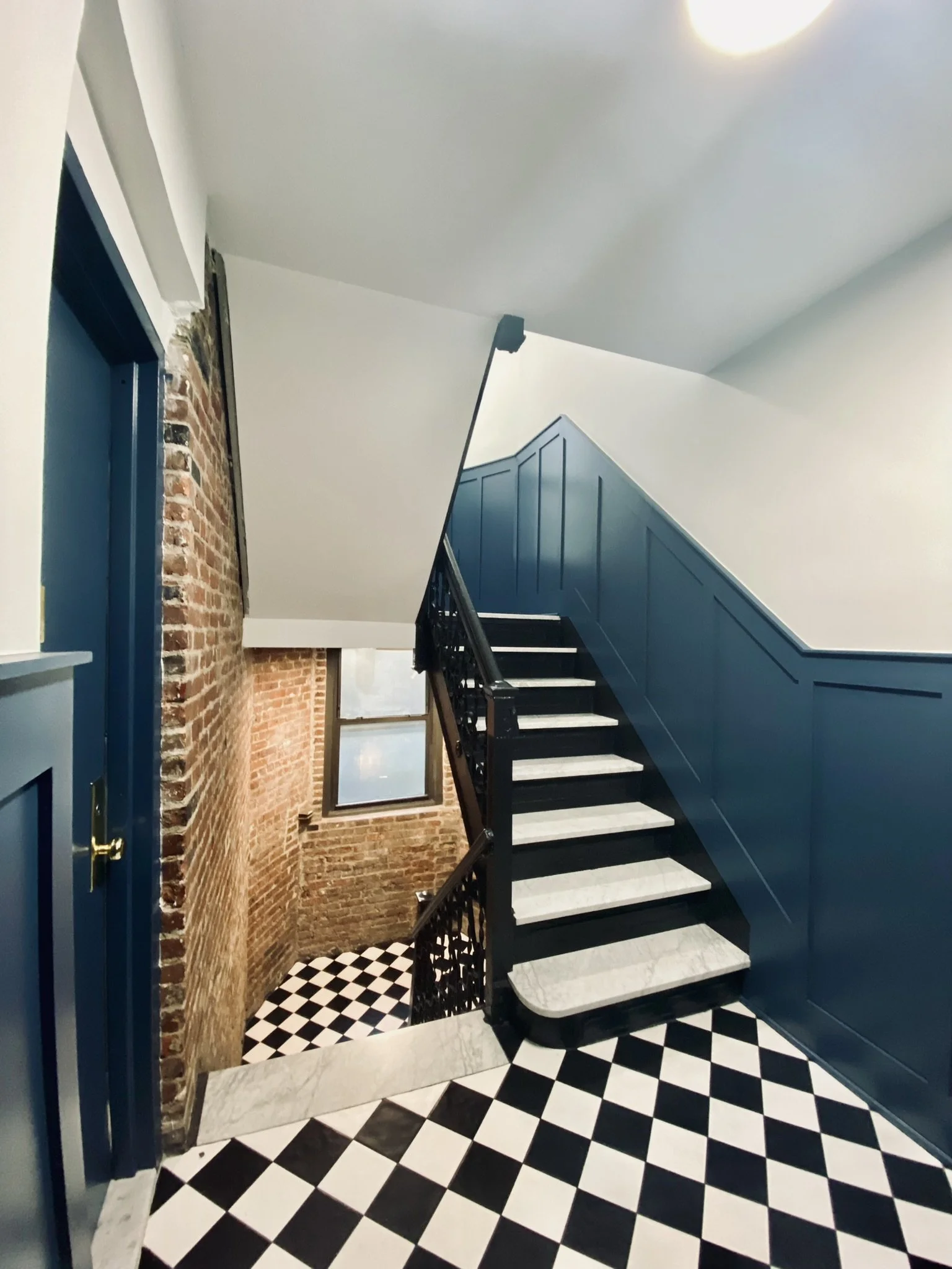 Interior Hallway/Public Stair Renovation