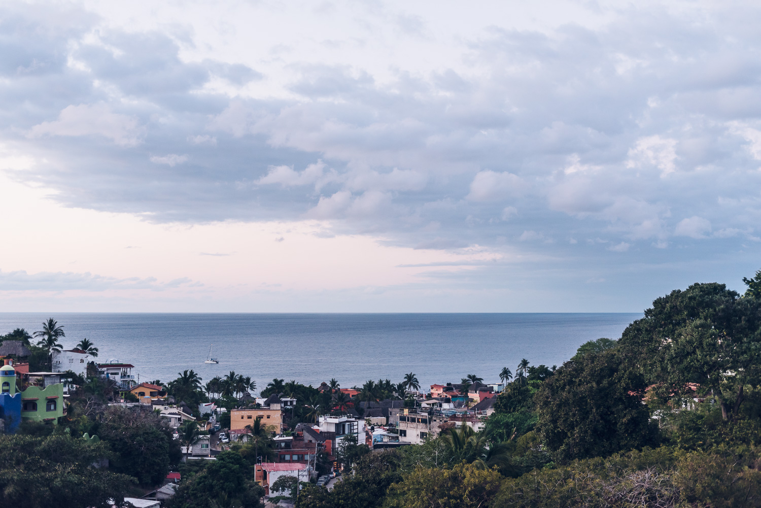 View of downtown Sayulita // Ashley Petersen Photo