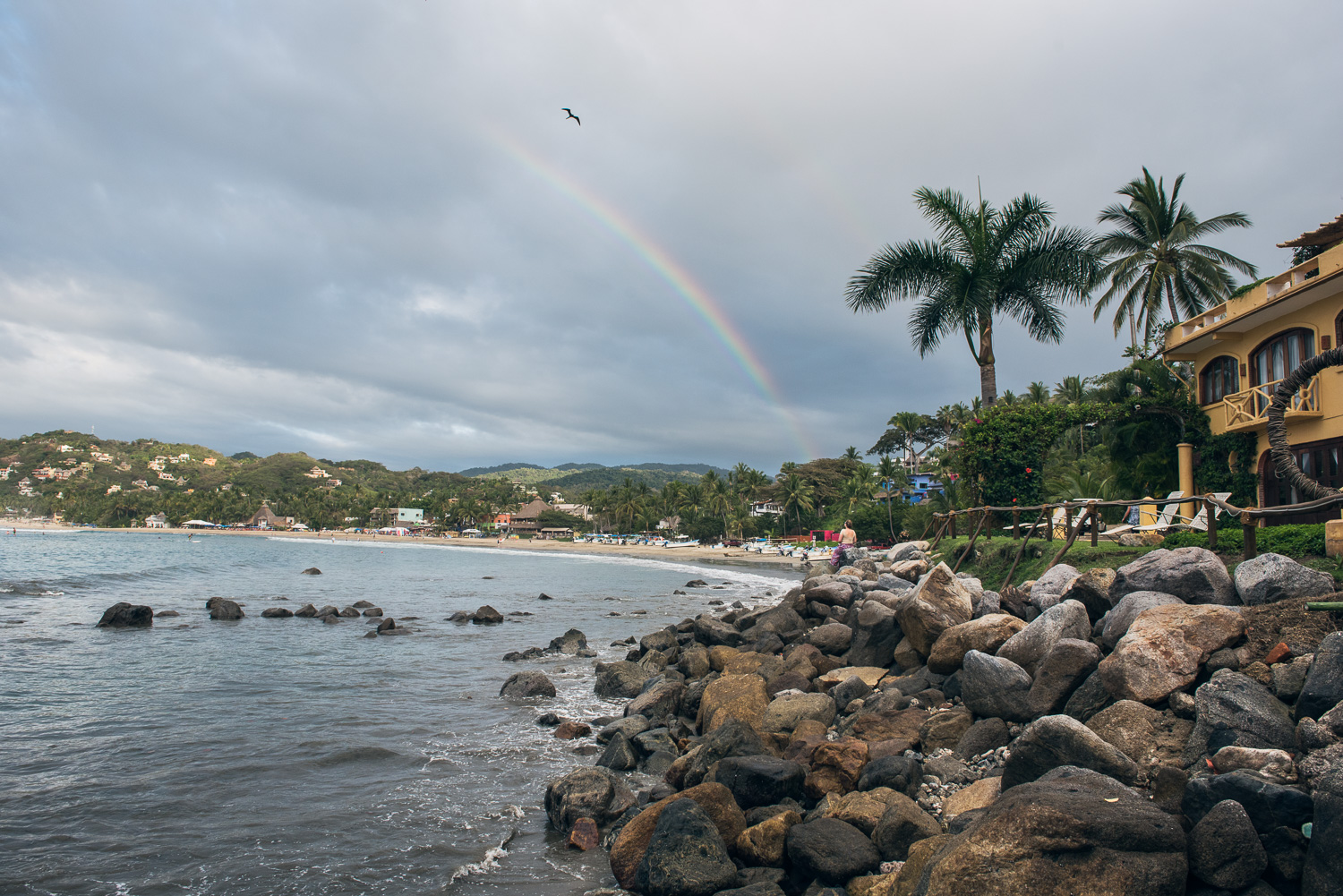 A gorgeous rainbow after a lot of rain